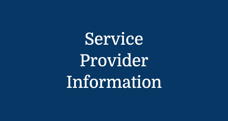 Service Provider Information