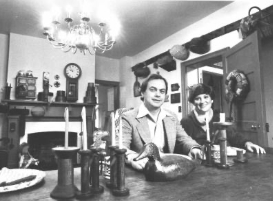 old pic man and woman