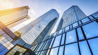 architectural glass building