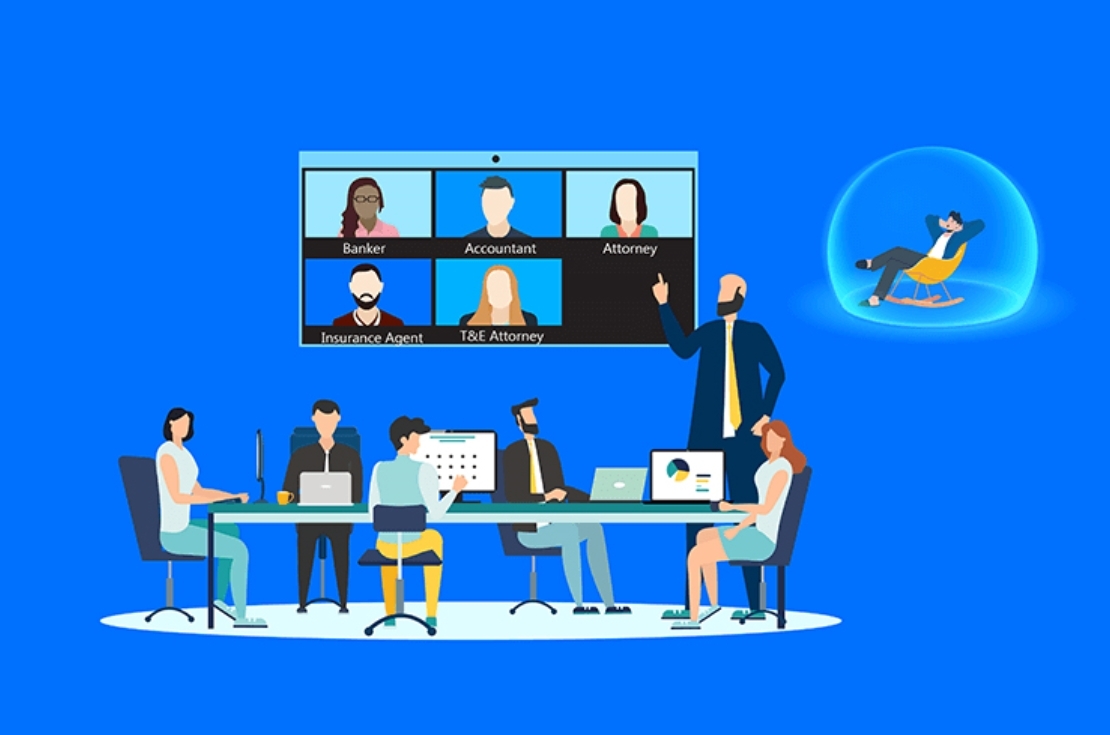 group meeting graphic