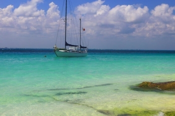 Sailboat in Ocean
