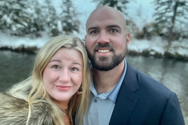 Sean and his wife Maegan in Telluride, Colorado