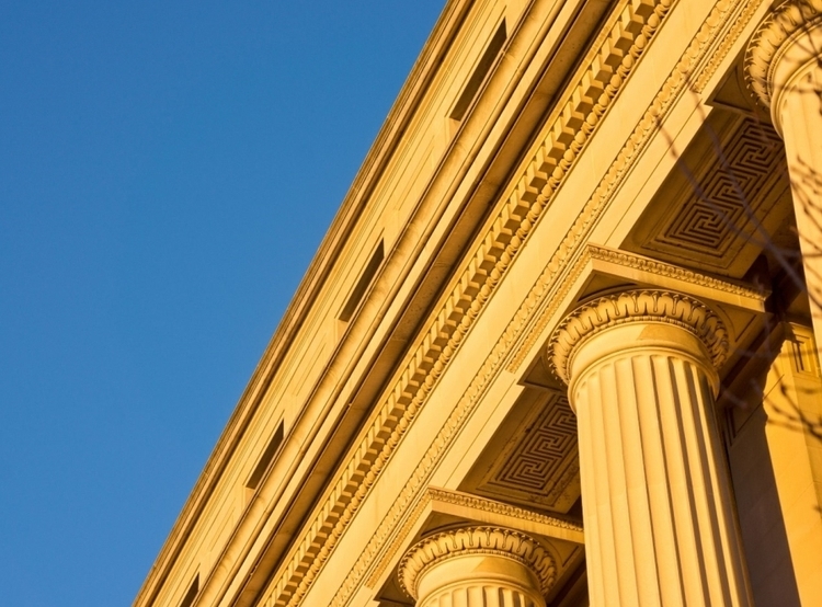 Columns of building