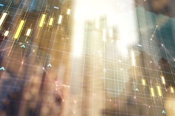 charts stocks graphic